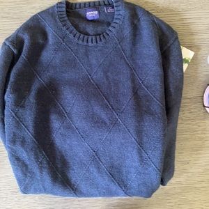 Dark blue sweater